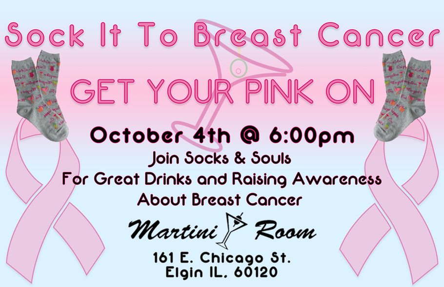 Breast Cancer Awareness Socks - Sock It To Breast Cancer!