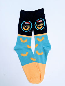 Macaroni & Cheese Crew Socks