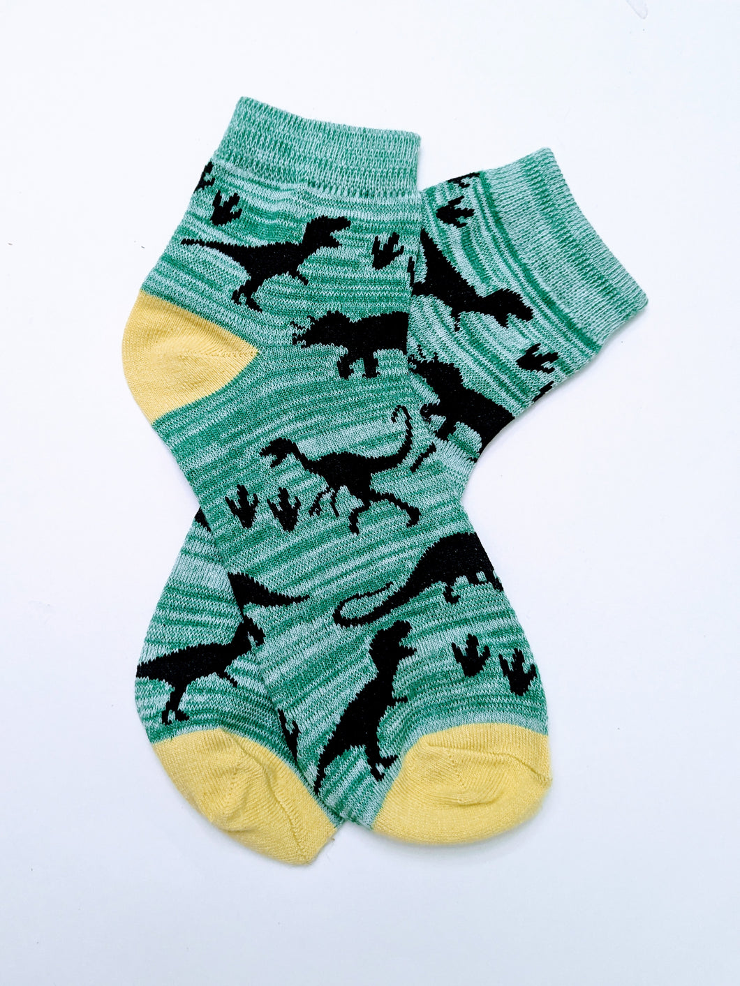 Dinosaur Low Crew Socks