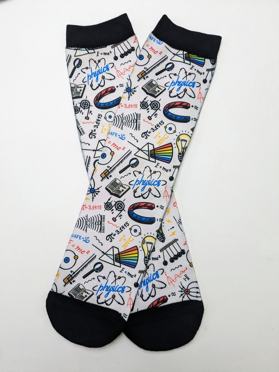 Teaching Printed Crew Socks