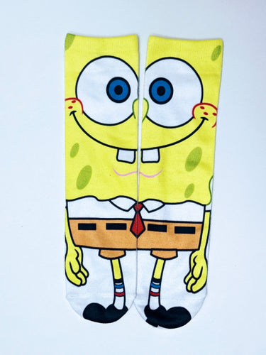 Spongebob Printed Unisex Ankle Socks