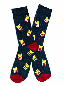 French Fry Box Crew Socks