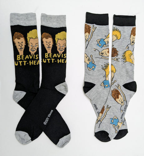 Beavis and Butthead Crew Socks