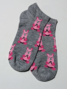 Llama Meditation Ankle Socks