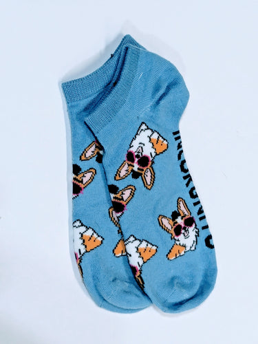 Corgi Dog Ankle Sock