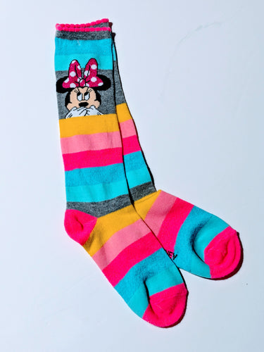 Minnie Mouse Knee High Socks