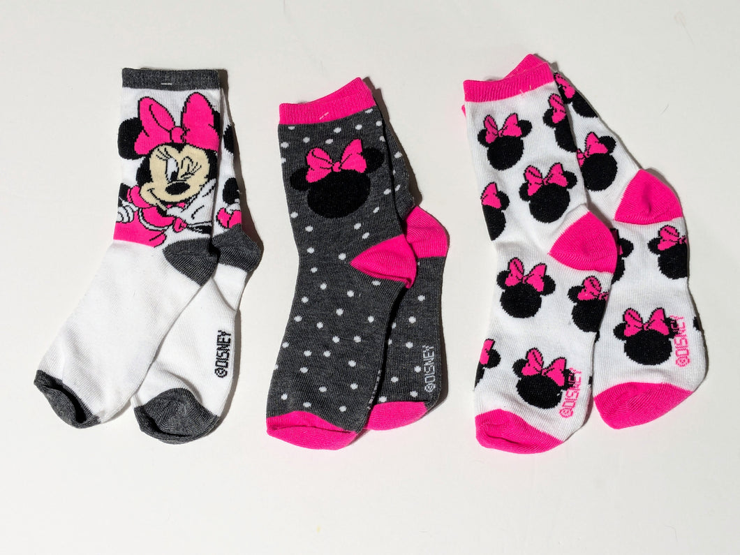 Minnie Mouse Crew Socks