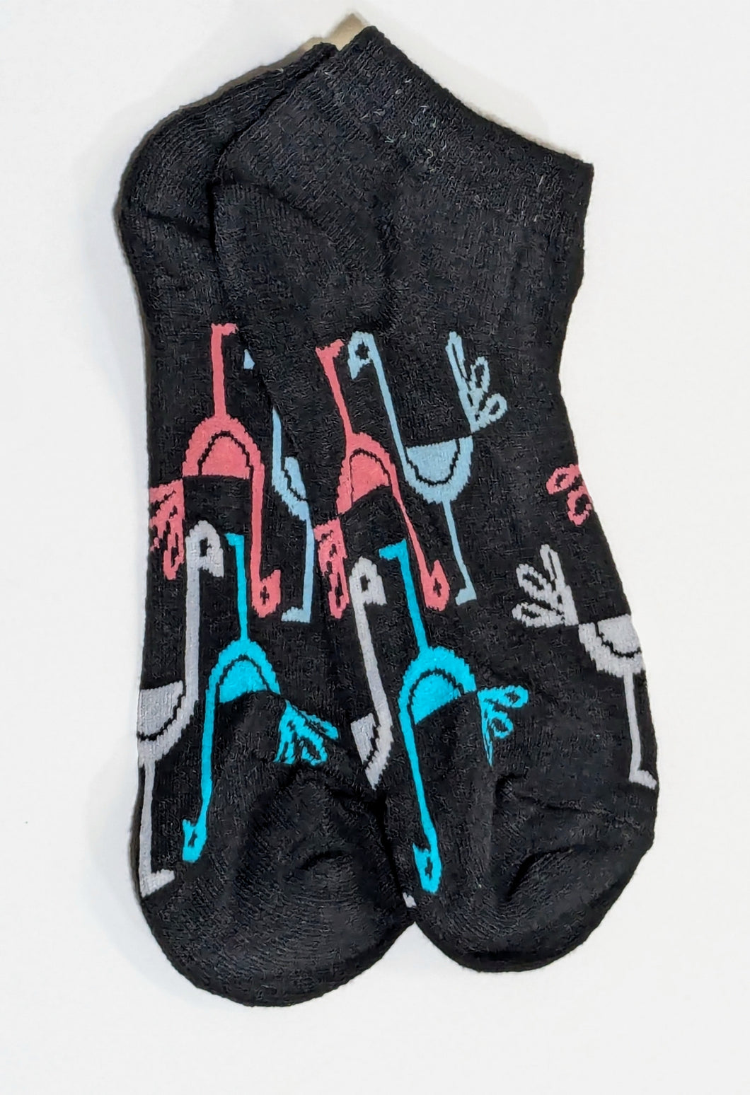 Long Neck Bird Ankle Socks