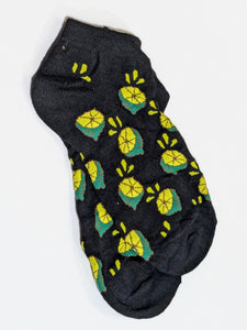 Lemon Lime Squeeze Ankle Socks