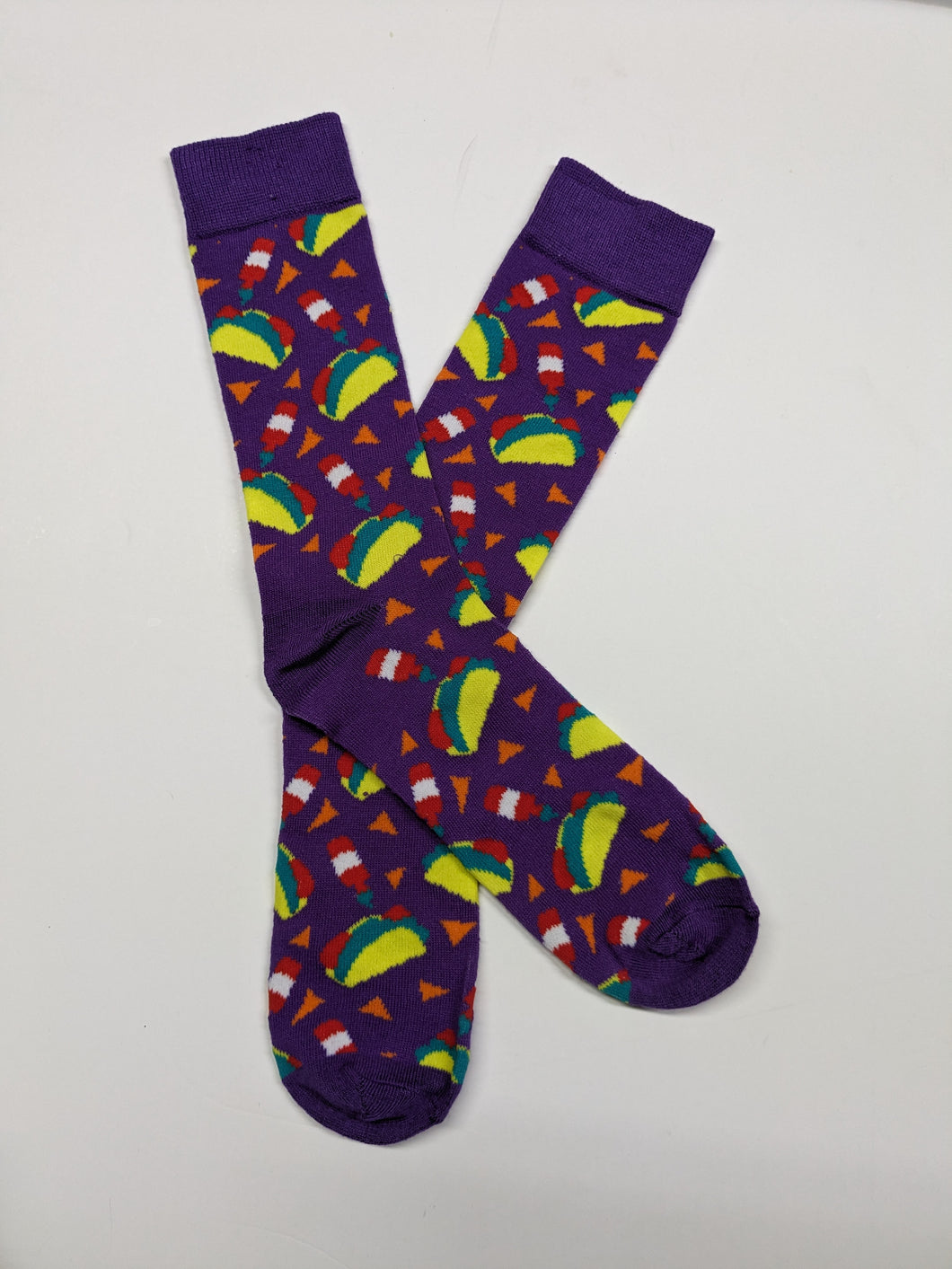 Taco Hot Sauce Crew Socks