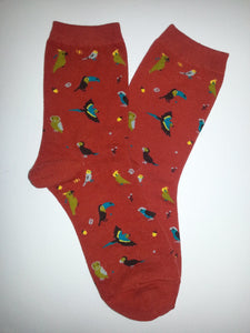 Wild Birds Crew Socks