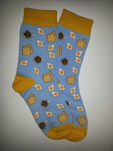 Toast & Eggs Crew Socks