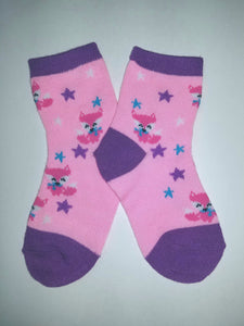 Fox Stars Crew Socks