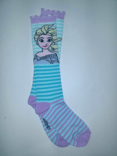 Elsa Frozen Knee High Socks