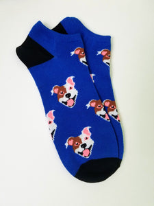 Dog Head Ankle Socks