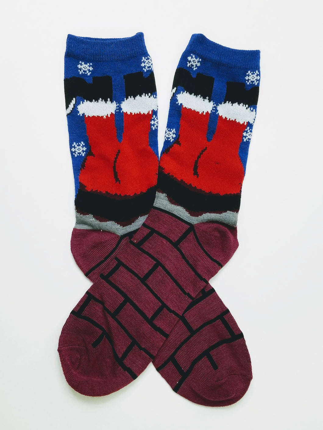 Santa Bottoms Crew Socks