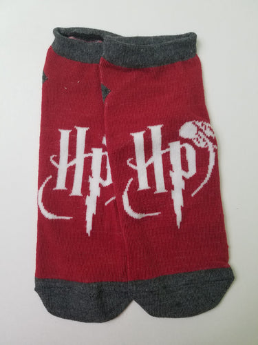 Harry Potter HP Red Ankle Socks