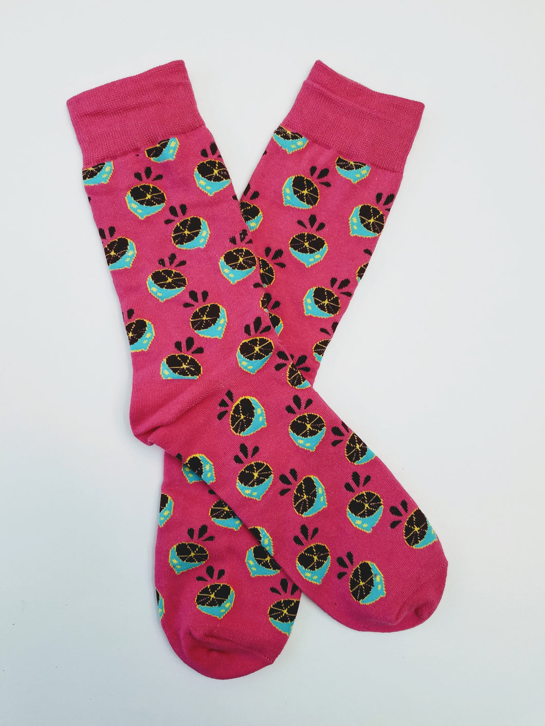 Squeezed Lemon Socks