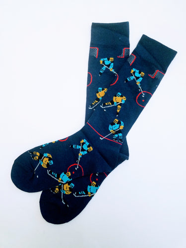 Hockey Tall Crew Socks