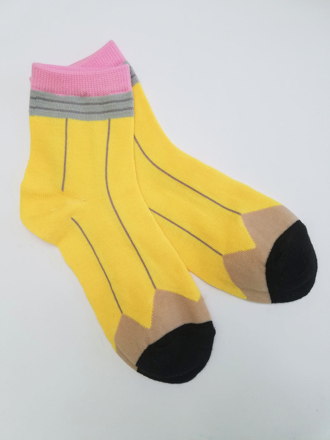 Pencil Low Crew Socks