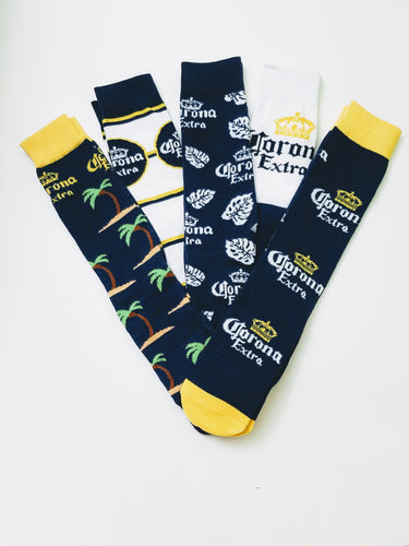 Corona Beer Crew Socks
