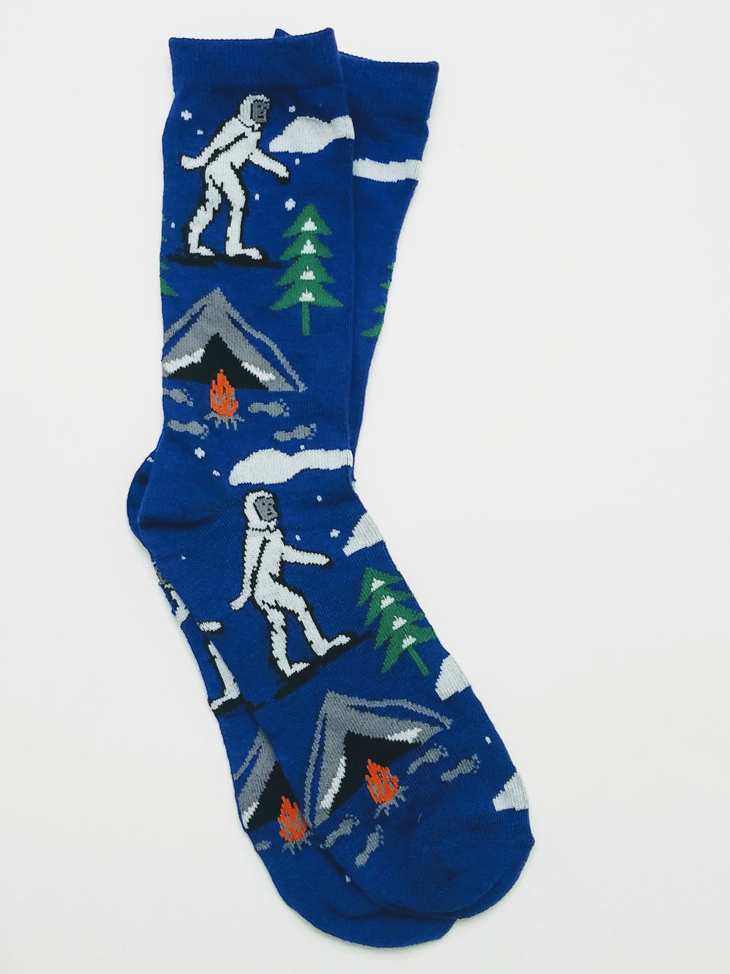 Yeti Unisex Thin Crew Socks