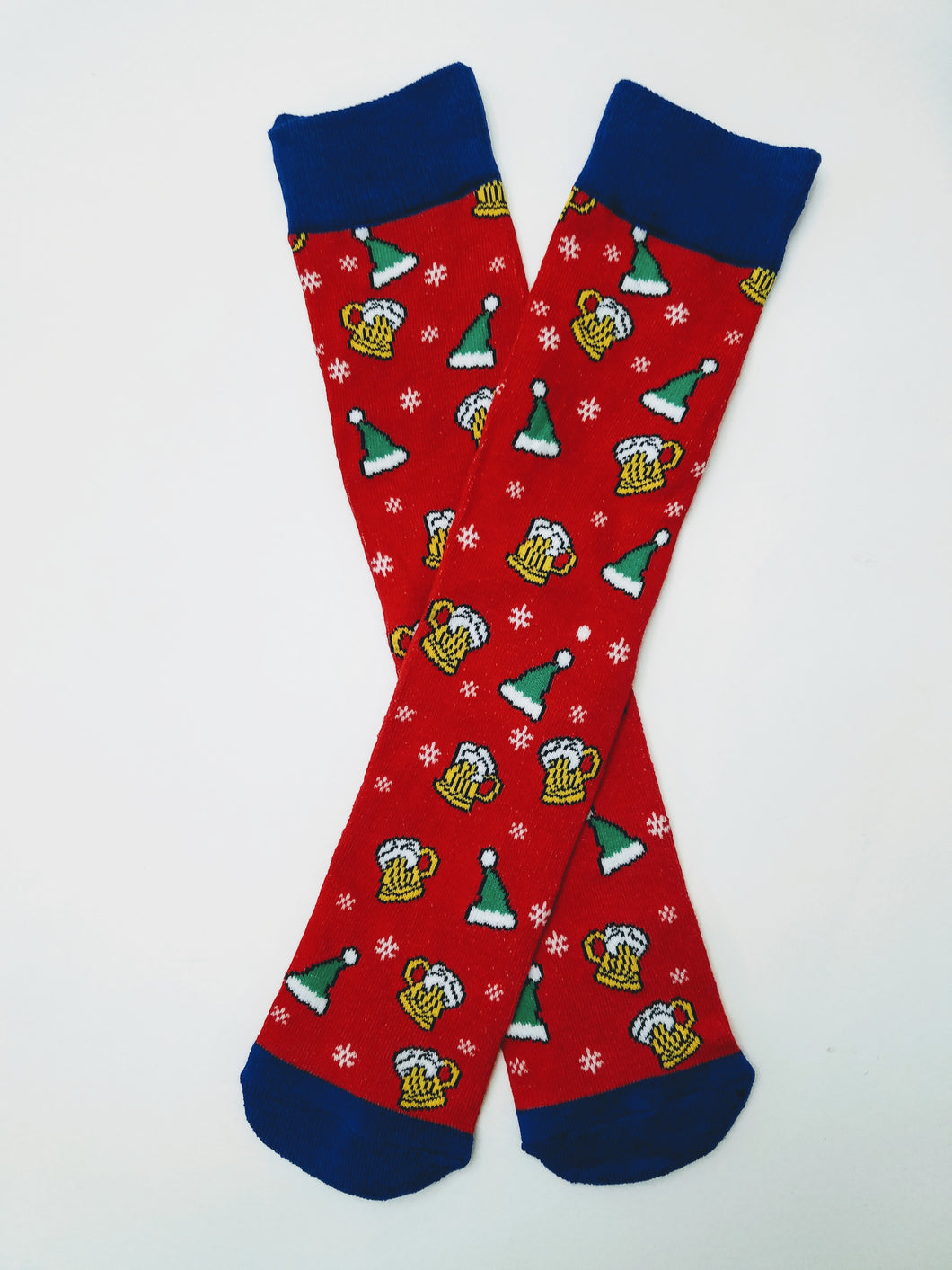 Beer Elf Hat Crew Socks