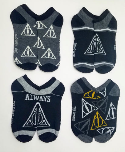 Harry Potter Deathly Hallows Icon Ankle Socks