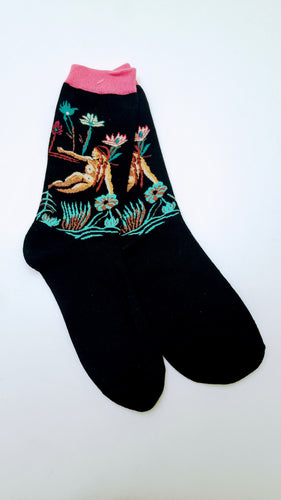 The Dream by Henri Rousseau Crew Socks