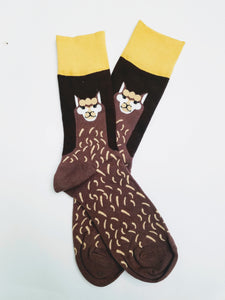 Llama Alpaca Crew Socks