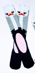 Ostrich Knee High Socks