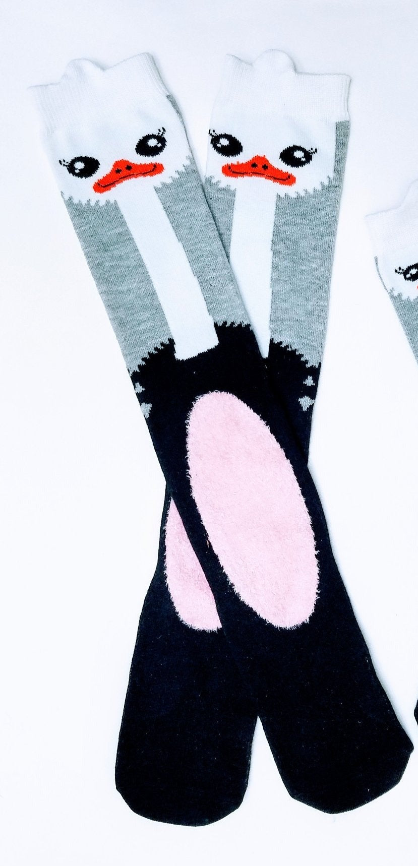 Ostrich Knee High Socks