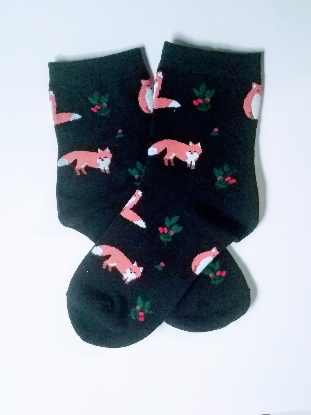 Fox Low Crew Socks