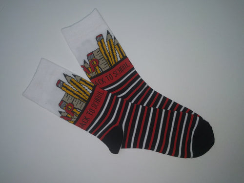 Back to School Crew Socks