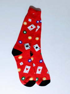 Gambling Crew Socks