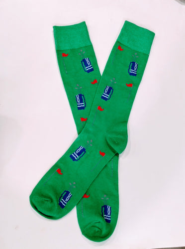 Golf Bag Crew Socks