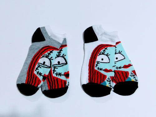 Sally Nightmare Ankle Socks