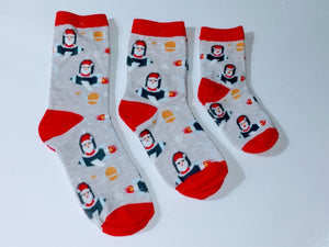 Space Santa Crew Socks