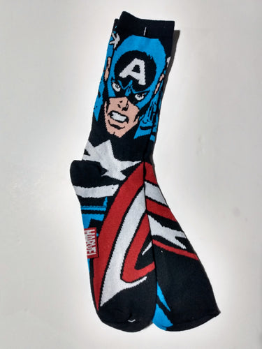 Captain America A Crew Socks