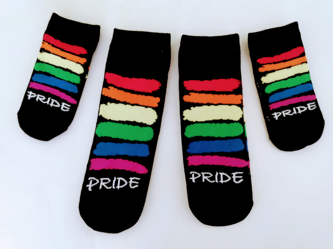 Pride Swatch Matching Ankle Socks