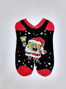 SpongeBob SquarePants Christmas Ankle Socks