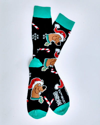 Scooby Christmas Thin Crew Socks