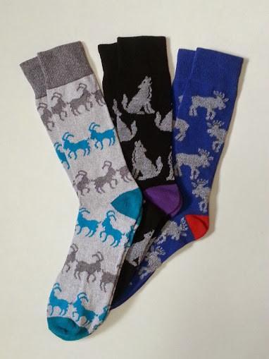 Random Animal Crew Socks